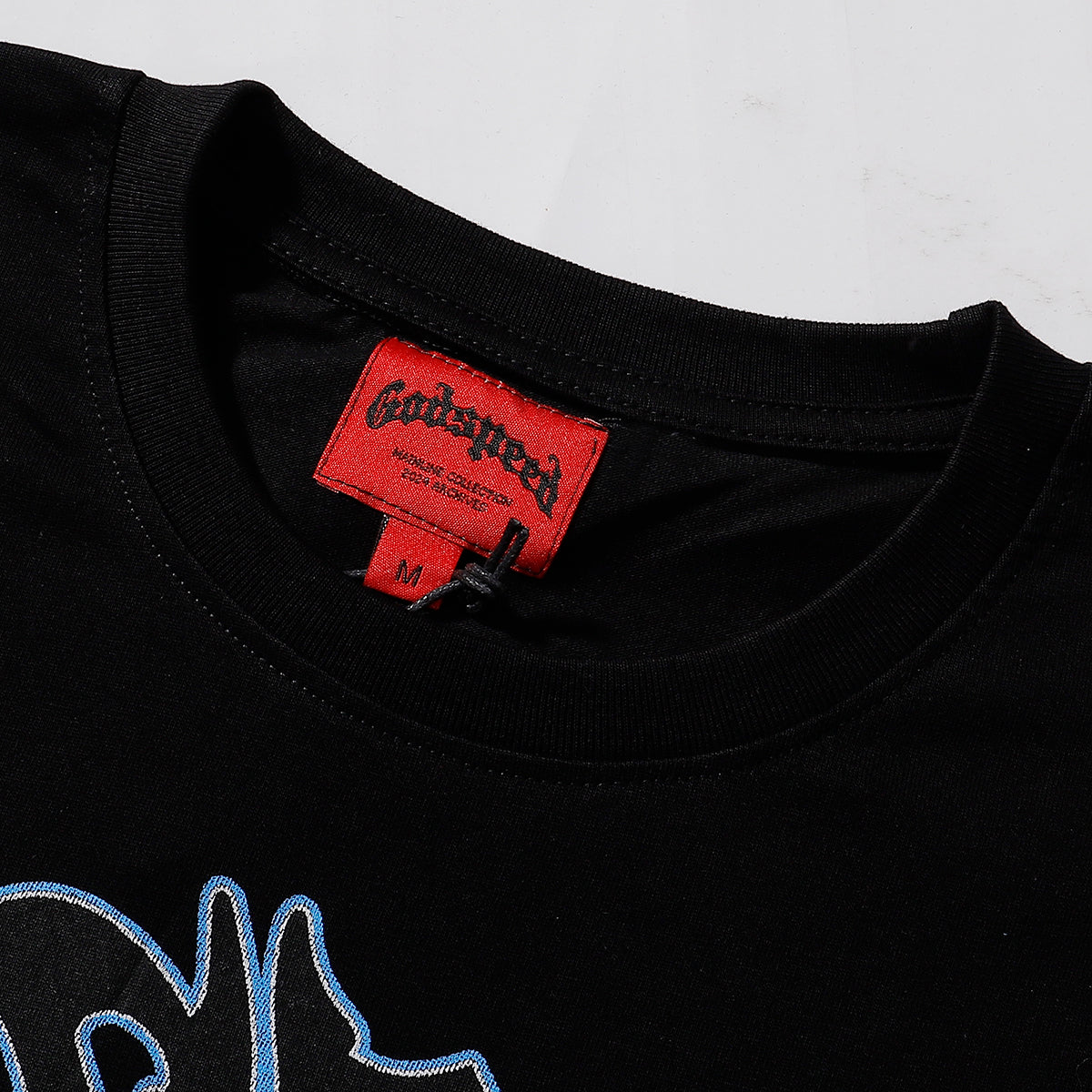 Godspeed T-shirts Urban UFO Printing Cotton Casual Short Sleeve Men and Women