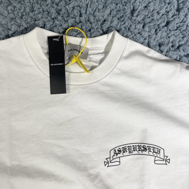 Askyurself T-shirts Loose Men's and Women's Short-Sleeved T-shirt