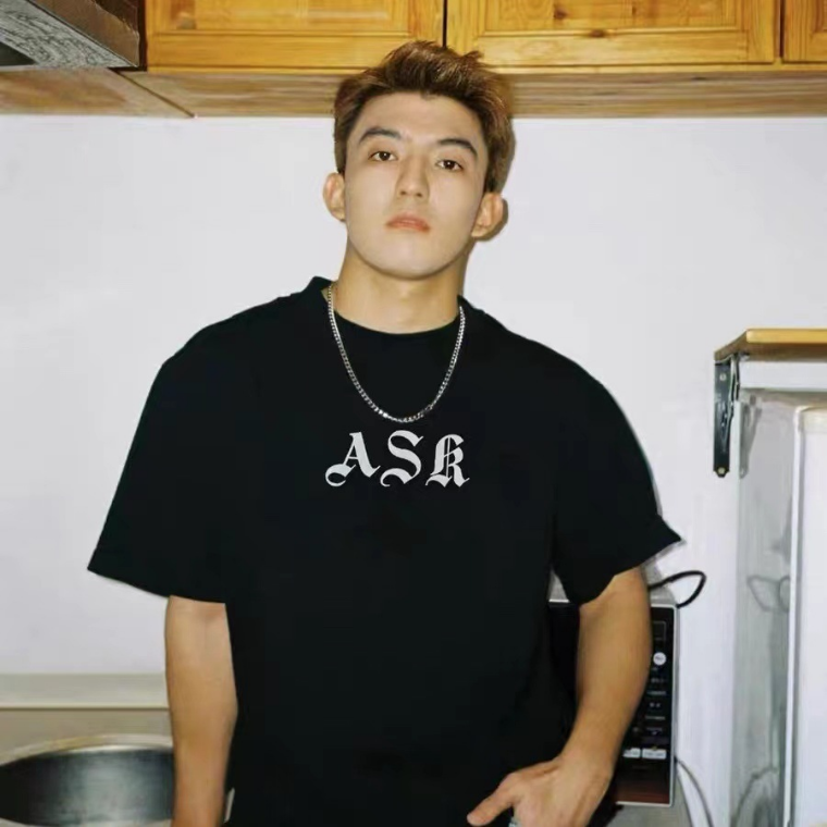 Askyurself T-shirts Summer Loose Men's Short Sleeve T-shirt