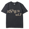 Askyurself T-shirts Summer Printed Loose round Neck Short Sleeve T-shirt
