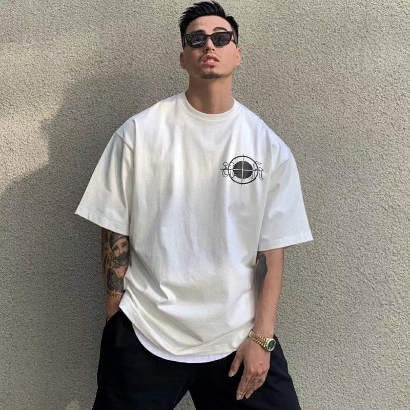 Askyurself T-shirts Short Sleeve round Neck T-shirt Men's Casual