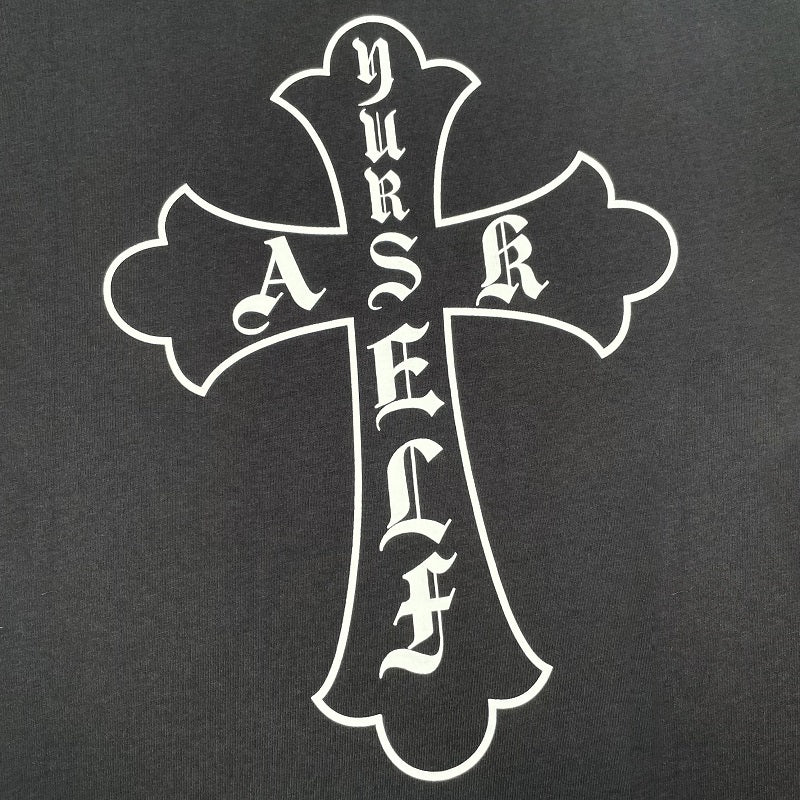 Askyurself T-shirts Summer Loose Men's Fog Short Sleeve T-shirt Summer