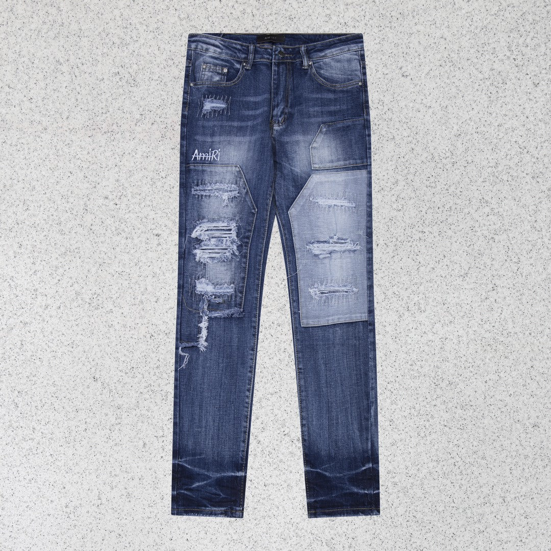 Amiri Jeans Trendy Casual Ripped Jeans