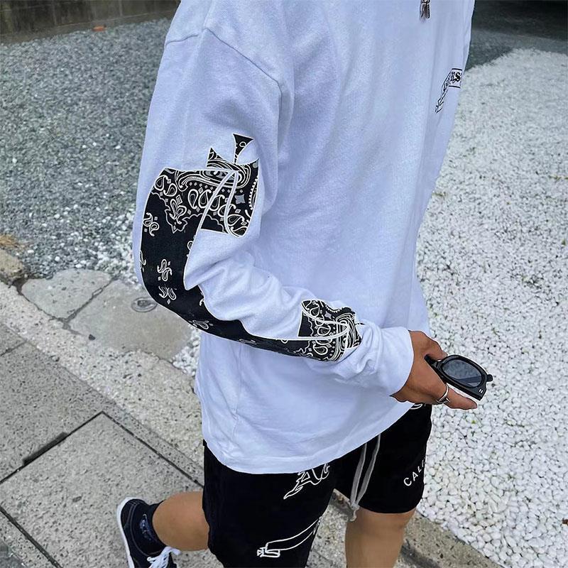 Askyurself T-shirts Printed Long Sleeve T-shirt for Men and Women