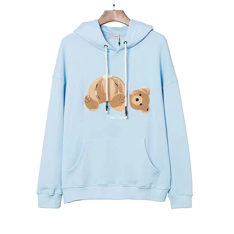 Palm Angle Sweatshirt Palm Angels Embroidered Hoodie Male and Female Couple BF Loose