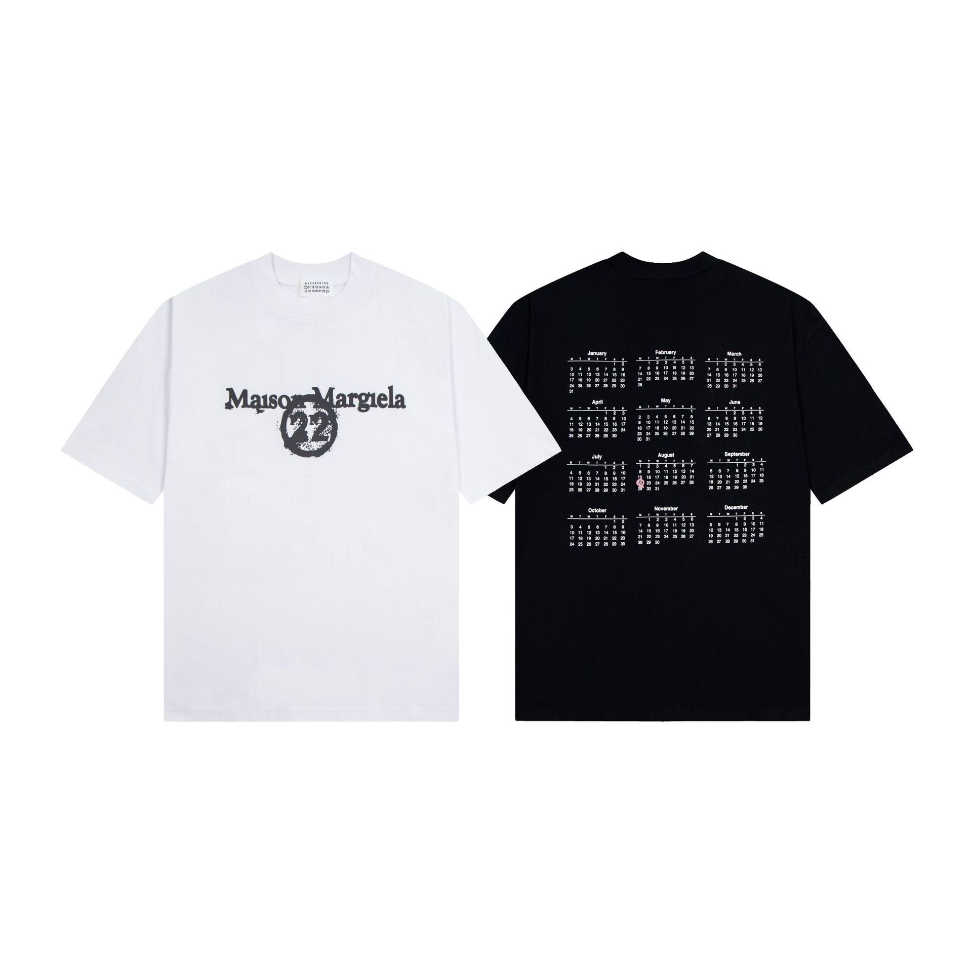 Maison Margiela T-shirt Crew Neck Loose Short Sleeve T-shirt