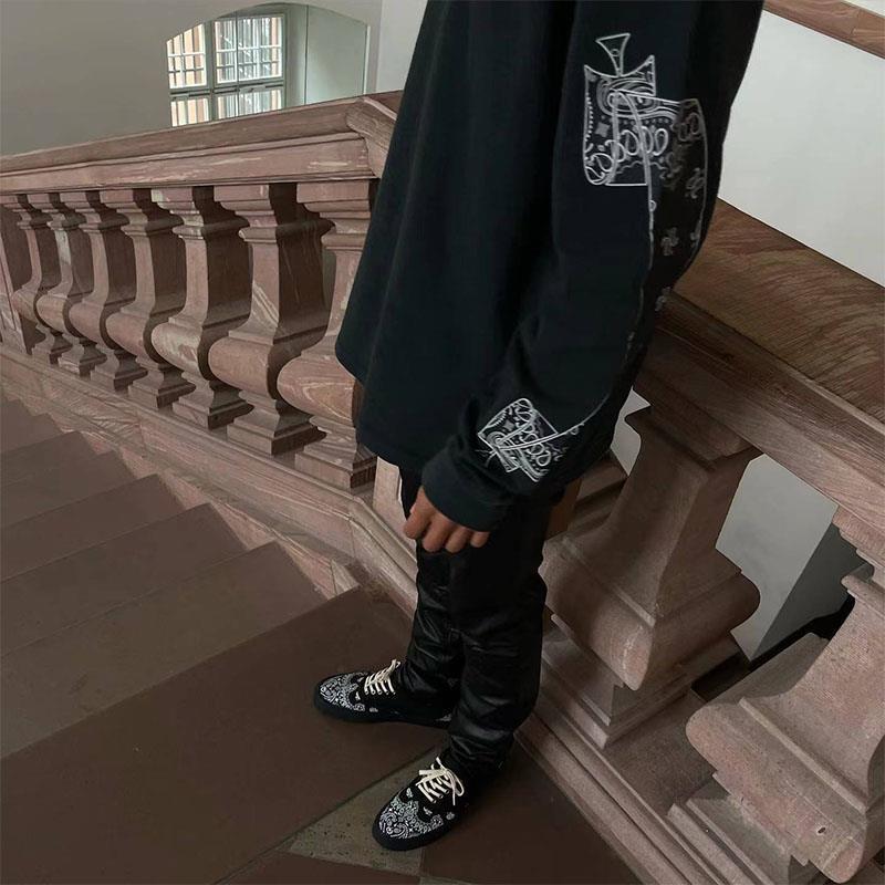 Askyurself T-shirts Printed Long Sleeve T-shirt for Men and Women