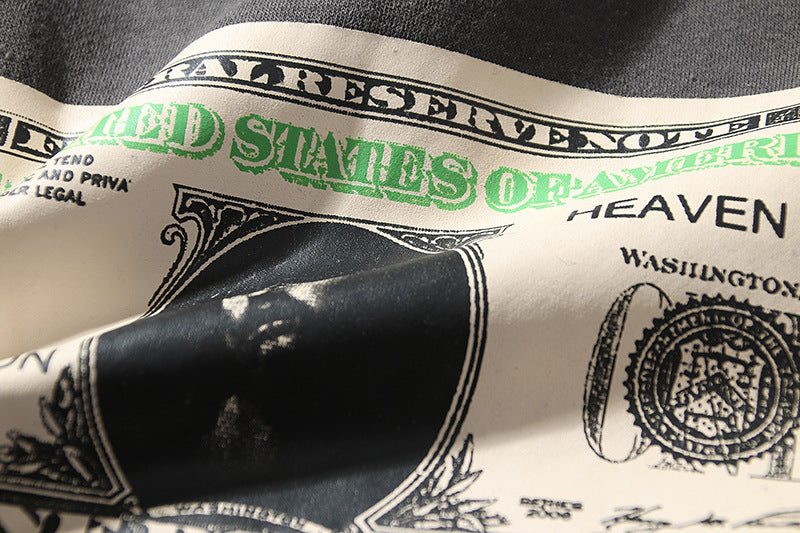 Askyurself Hoodie Autumn and Winter Printed Crew Neck Sweatshirt Fashion Casual