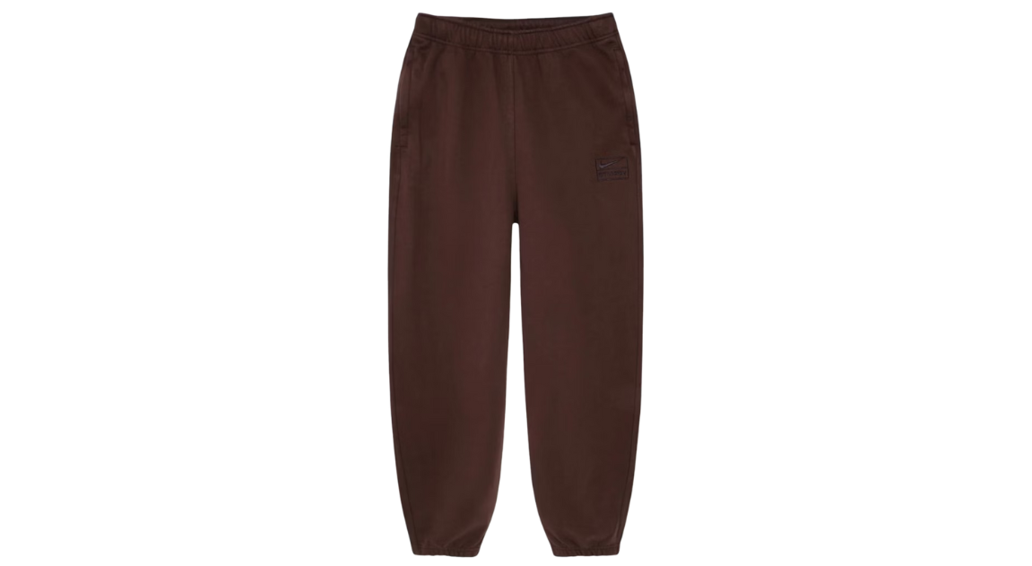 Stussy x Nike Stone Washed Fleece Pant Dark Cinder (FW25)