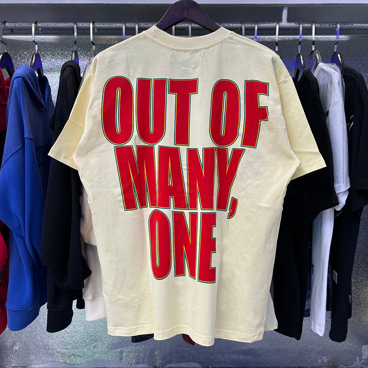 Godspeed T-shirts Urban Coconut Shark Print Cotton Casual Short Sleeve Men and Women