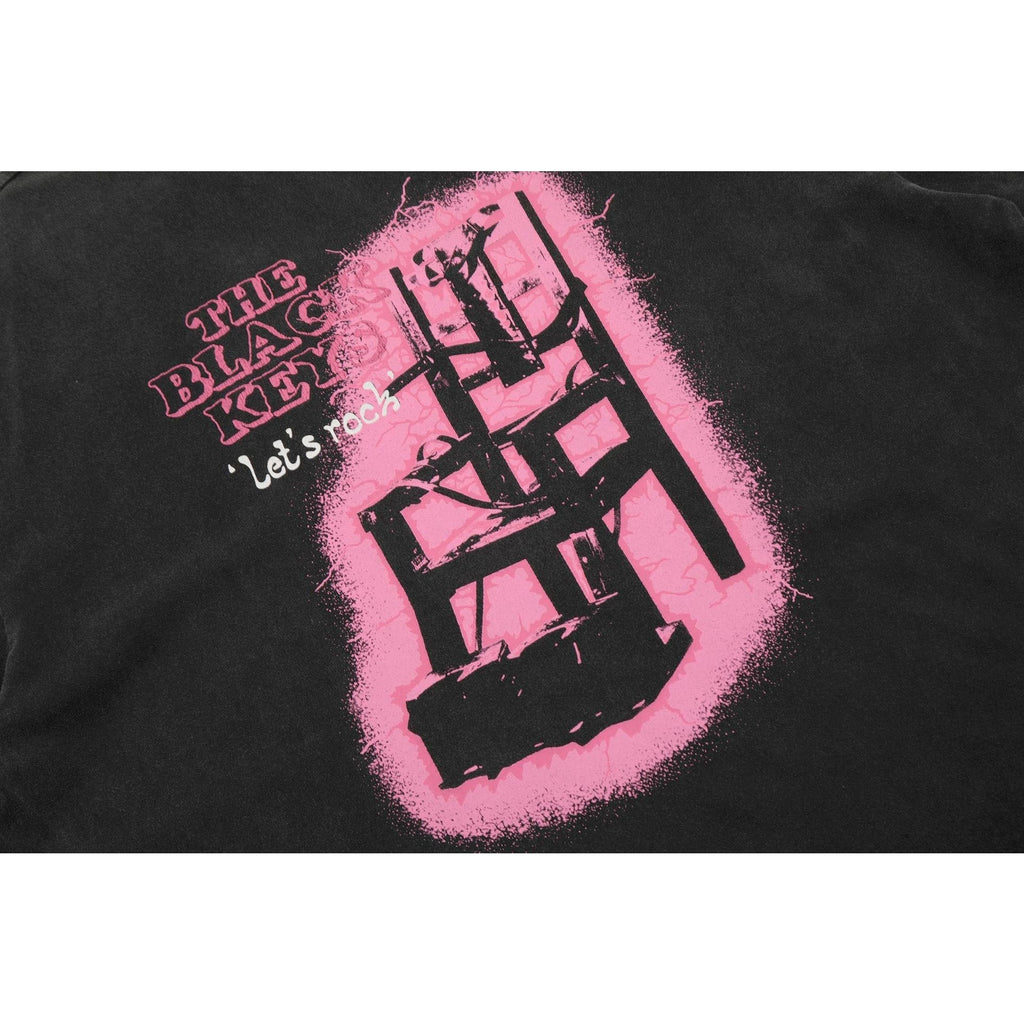 Gallery Dept T-Shirt Washed Vintage Seat Alphabet Short Sleeve T-Shirt