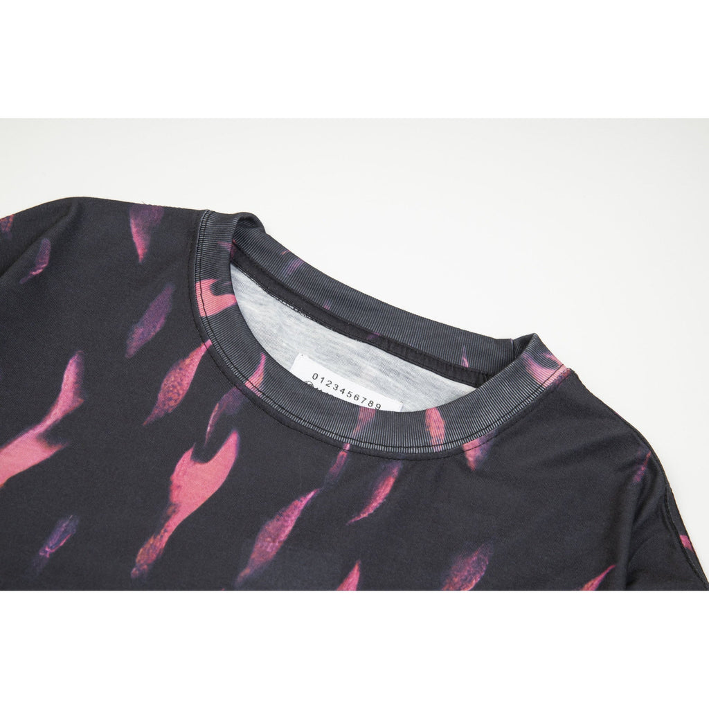 Maison Margiela T-shirt Crew Neck, Loose Short Sleeve T-shirt