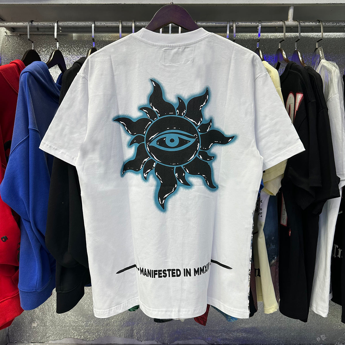 Godspeed T-shirts Skull Marines Printed Cotton Casual Short Sleeves Men and Women