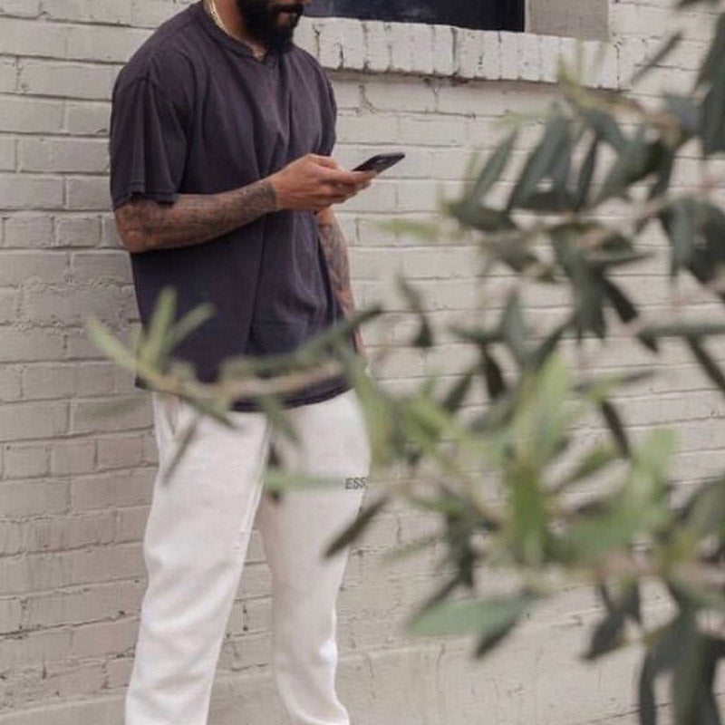 Askyurself T-shirts Short Sleeve Fog Loose Retro Trendy T-shirt